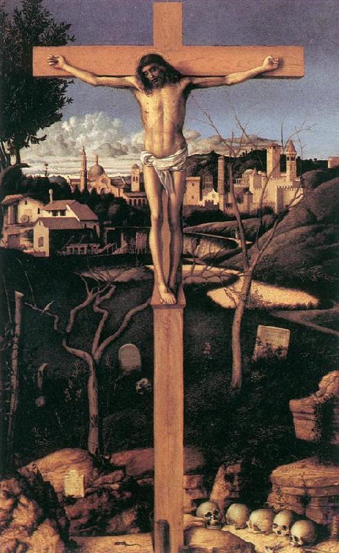 BELLINI, Giovanni Crucifixion yxn oil painting image